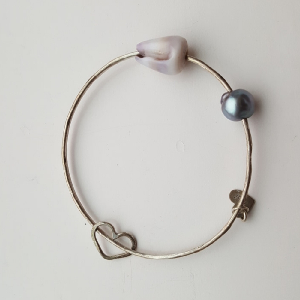 Mai Tahitian Pearl Bangle Bracelet